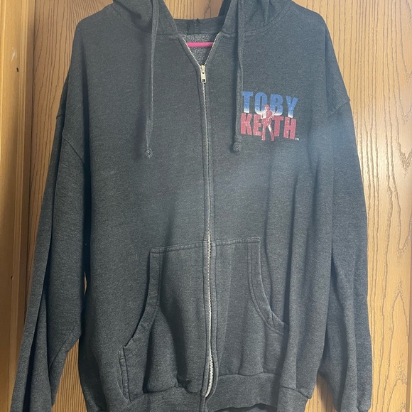 Toby Keith Zip up hoodie - Picture 2 of 2